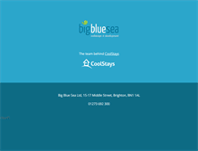 Tablet Screenshot of bigbluesea.co.uk